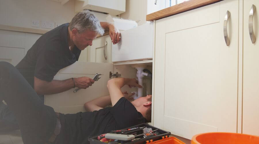 Professional burst pipe repair services in Blaine, KY